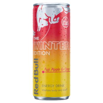 Red Bull The Winter Edition Fuji Apple & Ginger Energy Drink 250ml