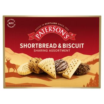 Paterson's Shortbread & Biscuit Sharing Assortment 400g