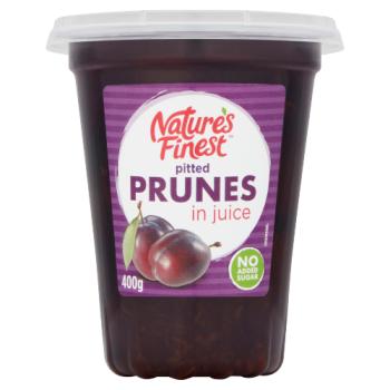 Nature's Finest Pitted Prunes In Juice 400g