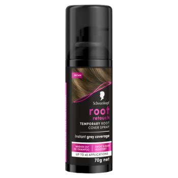 Schwarzkopf Root Retouch Hair Dye Brown Temporary Spray 120ml