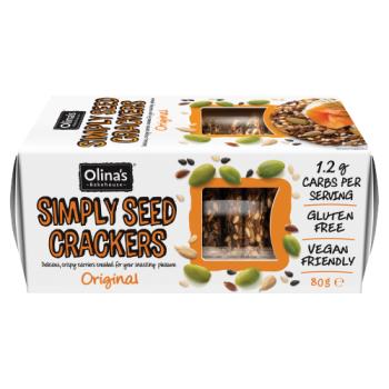 Olina's Bakehouse Simply Seed Crackers Original 