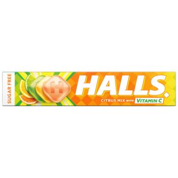 Halls Citrus Sugar Free Candy 32g
