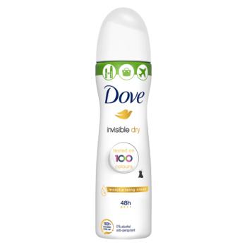 Dove  Compressed Aerosol Anti-perspirant Deodorant Invisible Dry 75 ml 