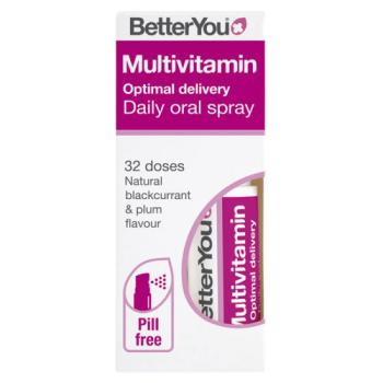 BetterYou Multivitamin Optimal Delivery Food Supplement Daily Oral Spray 25ml