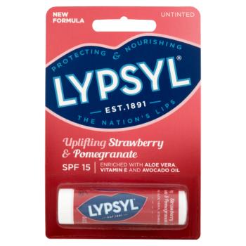 Lypsyl Uplifting Strawberry & Pomegranate Untinted SPF15