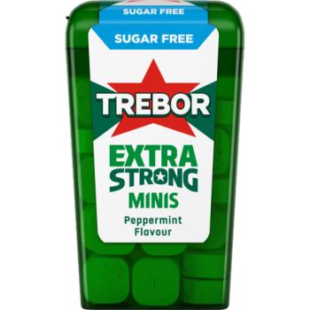 Trebor Extra Strong Minis Sugar Free Mints 12.6g
