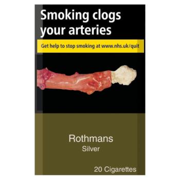 Rothmans Silver 20 Cigarettes