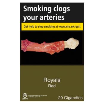 Royals Red 20 Cigarettes