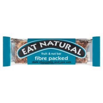 Eat Natural Fibre Packed Bar Dark Chocolate & Sea Salt 45g