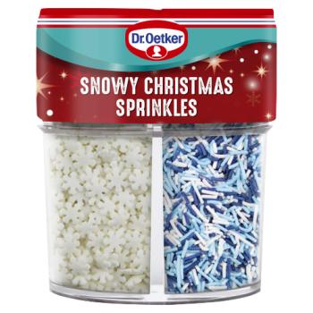 Dr Oetker Snowy Xmas Sprinkles 4 Cell