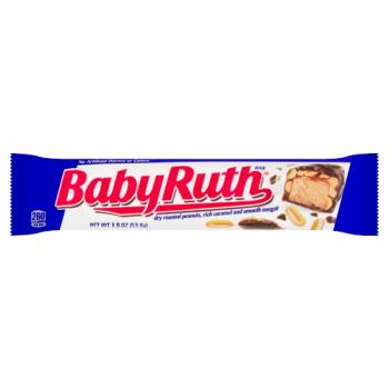 Baby Ruth Dry Roasted Peanuts, Rich Caramel and Smooth Nougat Bar 53g