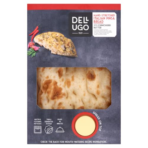 Dell Ugo Hand-Stretched Italian Pinsa Bread with Chimichurri Butter 220g -  From TOUT'S Cleeve in Cleeve | APPY SHOP