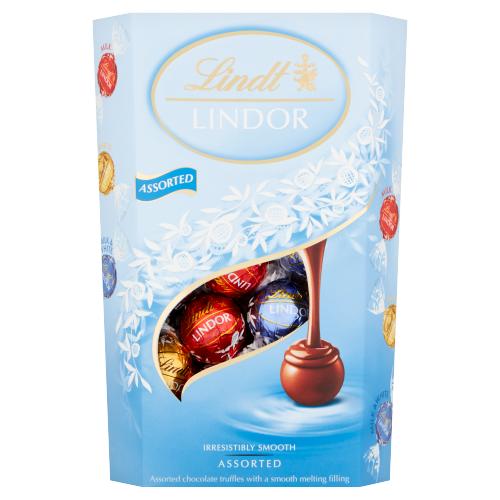 Lindt Lindor Milk Assorted Mix Chocolate Balls Truffles Xmas Gift