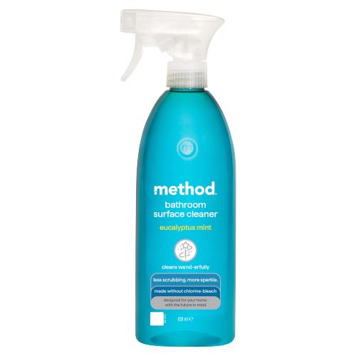 Bathroom Cleaner Spray Non-Toxic Method 828ml Fresh Eucalyptus Mint  Fragrance